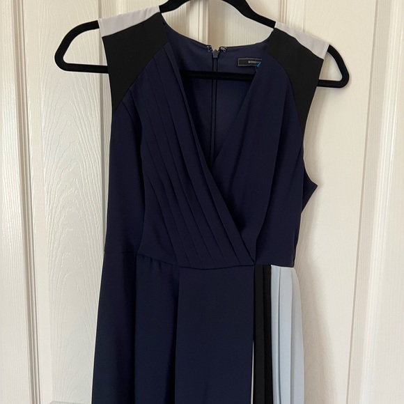 BCBGMaxazria classic navy jumpsuit - Picture 2 of 8